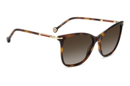 Ochelari de soare Carolina Herrera HER0268/S 086/HA Dreptunghiulari Havana