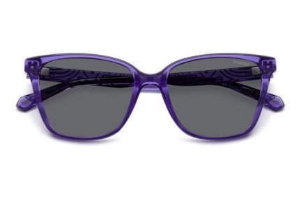 Ochelari de soare Polaroid Junior PLD8062/S B3V/M9 Polarized Cat Eye Violeți