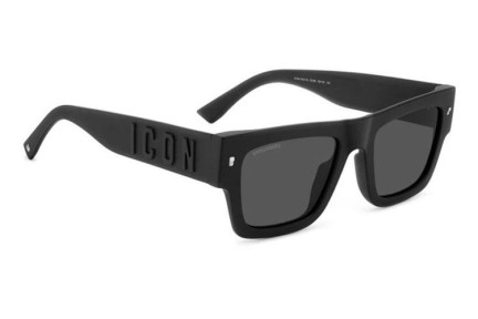 Ochelari de soare Dsquared2 ICON0021/S 003/IR Dreptunghiulari Negri