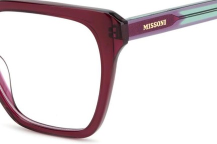 Очила Missoni MIS0211 MU1 Правоъгълни Червена