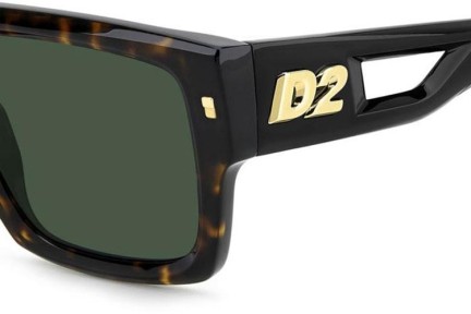 Ochelari de soare Dsquared2 D20143/S 086/QT Dreptunghiulari Havana