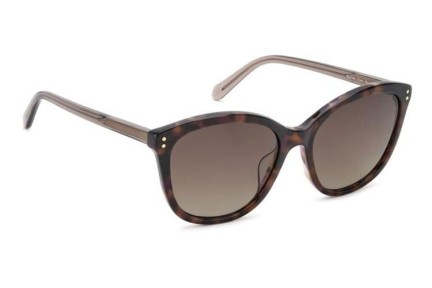 Okulary przeciwsłoneczne Fossil FOS2148/S 210/HA Kocie oczy Havana