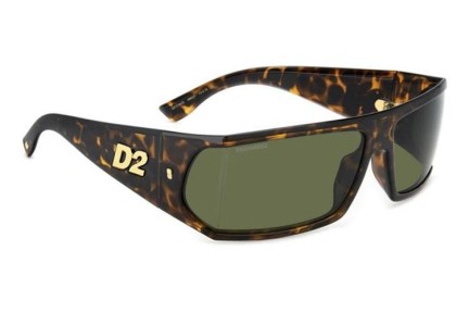 Okulary przeciwsłoneczne Dsquared2 D20140/S 086/QT Prostokątne Havana