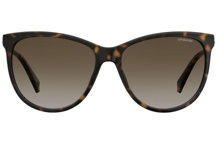 Ochelari de soare Polaroid PLD4066/S 086/LA Polarized Pătrați Havana