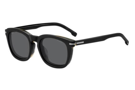 Очила BOSS BOSS1725/G/CS QF6/M9 Polarized Правоъгълни Черна