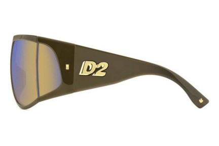 Слънчеви очила Dsquared2 D20124/S 79U/Z0 Flat Top Кафява