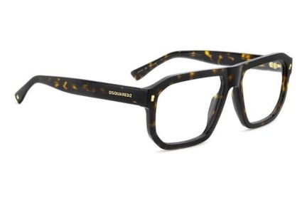 Ochelari Dsquared2 D20146 086 Dreptunghiulari Havana