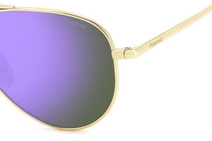 Слънчеви очила Polaroid Junior PLD8015/N HZJ/MF Polarized Пилотни Златна