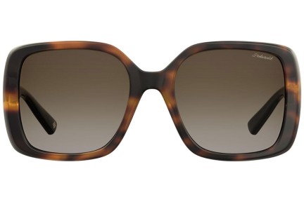 Okulary przeciwsłoneczne Polaroid PLD4072/S 086/LA Polarized Oversize Havana