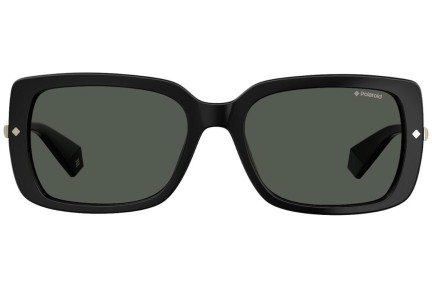 Okulary przeciwsłoneczne Polaroid PLD4075/S 807/M9 Polarized Kwadratowe Czarne