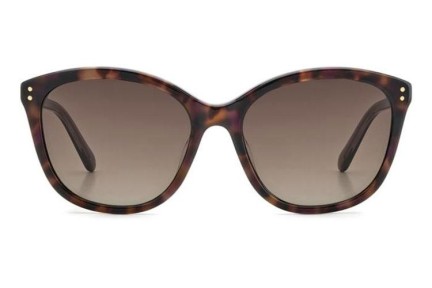 Okulary przeciwsłoneczne Fossil FOS2148/S 210/HA Kocie oczy Havana