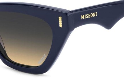 Ochelari de soare Missoni MIS0205/S 09V/GA Dreptunghiulari Albaștri