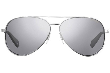 Okulary przeciwsłoneczne Polaroid PLD6069/S/X YB7/EX Polarized Pilotki (Aviator) Srebrne