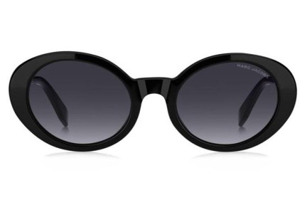 Okulary przeciwsłoneczne Marc Jacobs MARC792/F/S 807/9O Owalne Czarne