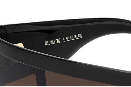 Napszemüvegek Dsquared2 D20149/S 807/HA Single Lens | Shield Fekete