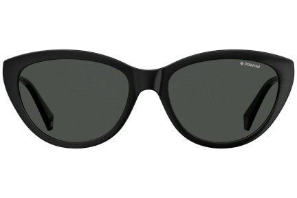 Okulary przeciwsłoneczne Polaroid PLD4080/S 807/M9 Polarized Kocie oczy Czarne