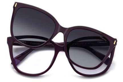 Ochelari Polaroid PLD6229/CS B3V/WJ Polarized Dreptunghiulari Violeți