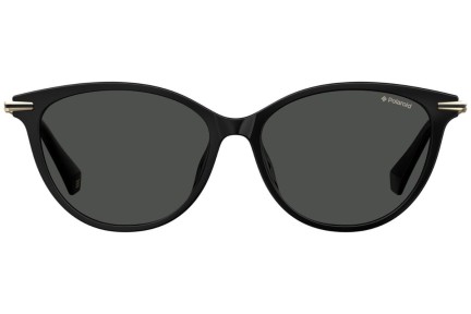 Okulary przeciwsłoneczne Polaroid PLD4085/F/S 807/M9 Polarized Kocie oczy Czarne
