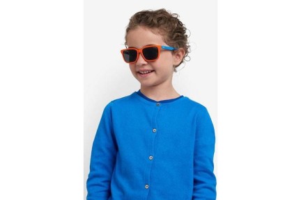 Слънчеви очила Polaroid Junior PLD8063/S L7Q/M9 Polarized Правоъгълни Оранжева