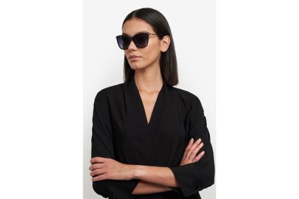 Ochelari de soare Carolina Herrera HER0268/S 807/9O Dreptunghiulari Negri