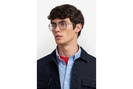 Okulary korekcyjne Tommy Hilfiger TH2136 RHL Prostokątne Złote