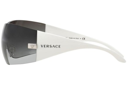 Okulary przeciwsłoneczne Versace VE2054 10008G Pojedyncze | Shield Białe