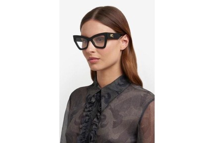 szemüvegeinket Etro ETRO0069 807 Cat Eye Fekete