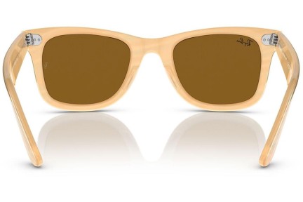 Napszemüvegek Ray-Ban Wayfarer Change Collection RB2140 140833 Szogletes Barna