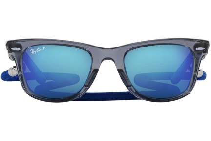 Слънчеви очила Ray-Ban Wayfarer RB2140 66414L Polarized Квадратни Сива