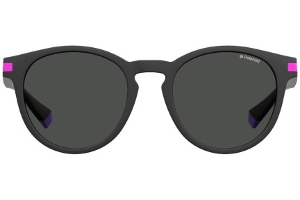 Okulary przeciwsłoneczne Polaroid Active Collection PLD2087/S N6T/M9 Polarized Okrągłe Czarne