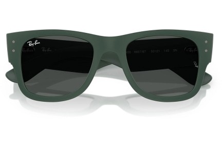 Слънчеви очила Ray-Ban RB4840S 665787 Квадратни Зелена