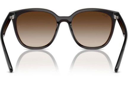 Слънчеви очила Ray-Ban RB4423D 714/13 Правоъгълни Кафява