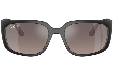 Слънчеви очила Ray-Ban RB4443M F6025J Polarized Квадратни Черна