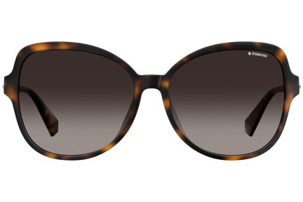 Okulary przeciwsłoneczne Polaroid PLD4088/F/S 086/LA Polarized Oversize Havana