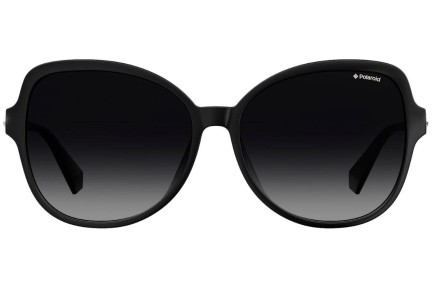 Okulary przeciwsłoneczne Polaroid PLD4088/F/S 807/WJ Polarized Oversize Czarne