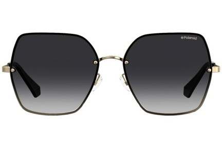 Okulary przeciwsłoneczne Polaroid PLD4091/S 2F7/WJ Polarized Oversize Złote