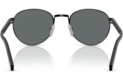 Napszemüvegek Prada PRB51S 1AB5Z1 Polarized Kerek Fekete