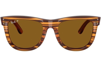 Слънчеви очила Ray-Ban Wayfarer Reverse RBR0502S 679183 Polarized Квадратни Хавана