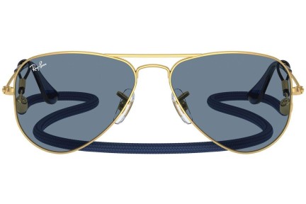 Ochelari de soare Ray-Ban Junior Aviator Junior RJ9506S 223/1U Pilot Aurii