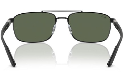 Слънчеви очила Ray-Ban RB3737 002/71 Правоъгълни Черна