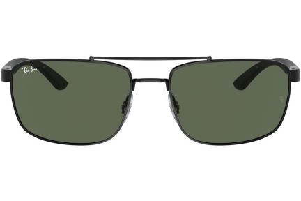 Слънчеви очила Ray-Ban RB3737 002/71 Правоъгълни Черна