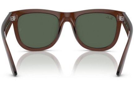 Ochelari de soare Ray-Ban Wayfarer Reverse RBR0502S 6709VR Pătrați Maro