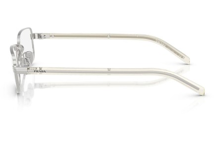 Okulary korekcyjne Prada PRB54V 1BC1O1 Prostokątne Srebrne