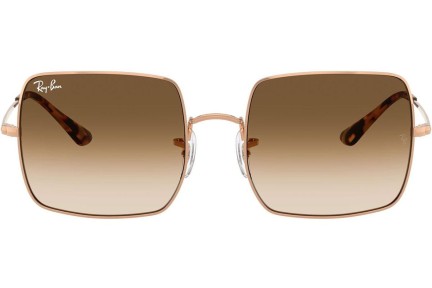 Okulary przeciwsłoneczne Ray-Ban Square RB1971 920251 Kwadratowe Złote
