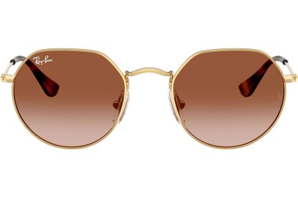 Ochelari de soare Ray-Ban Junior Junior Jack RJ9565S 223/13 Rotunzi Aurii