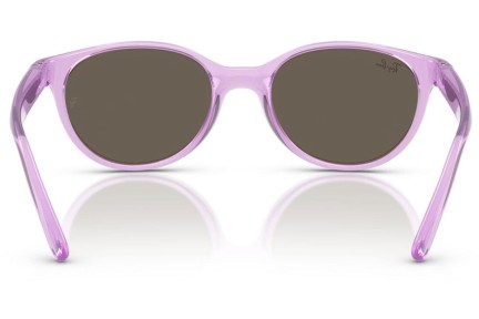 Ochelari de soare Ray-Ban Junior RJ9080S 7172/3 Rotunzi Violeți