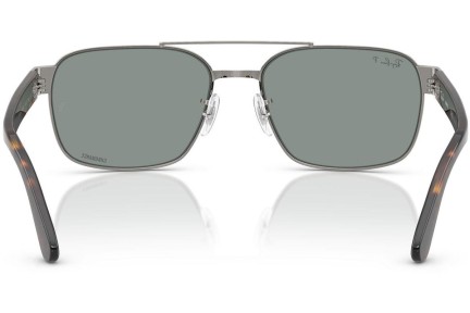 Слънчеви очила Ray-Ban RB3751CH 004/3R Polarized Квадратни Сребърна