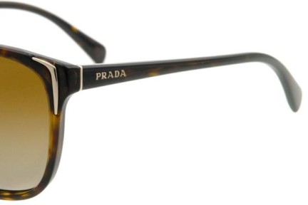 Okulary przeciwsłoneczne Prada PR01OS 2AU6E1 Polarized Oversize Havana