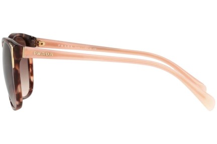 Okulary przeciwsłoneczne Prada PR01OS UE00A6 Oversize Brązowe