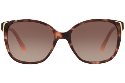 Okulary przeciwsłoneczne Prada PR01OS UE00A6 Oversize Brązowe